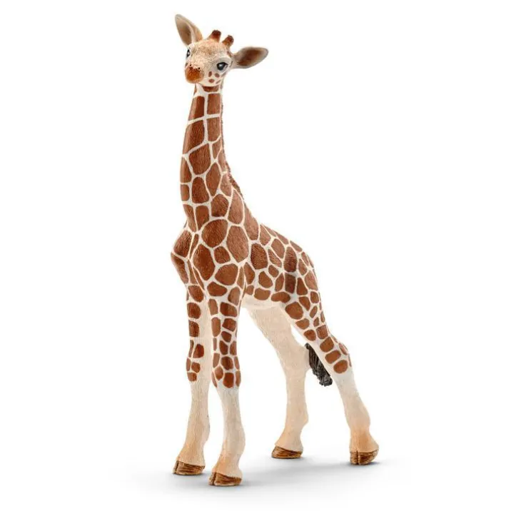 Figurine bébé Girafe Série Animaux sauvages 6,8x3,5x11,8 cm