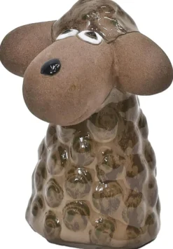 Figurine décorative en terre cuite émaillée Deroma Mini farmer - Ø 7 x 10 cm