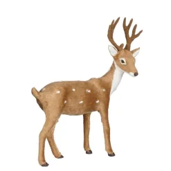 Figurine de renne marron - 21 x 27 x 9 cm