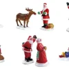 Figurine pour village de Noël Lemax Santa’s wonderland - 2 pièces