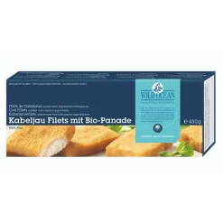 Filets de cabillaud panés bio Wild Océan - 450 g