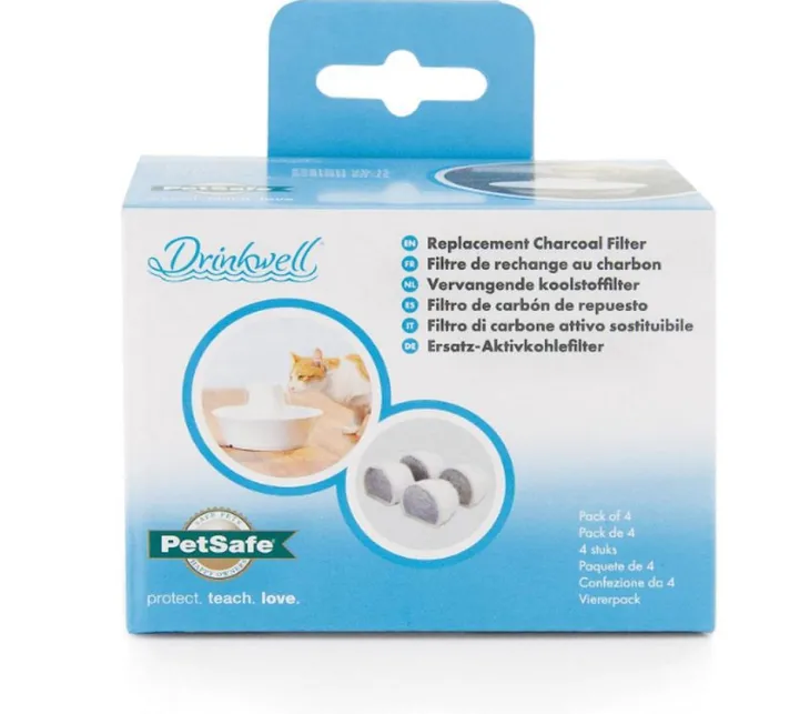 Filtre au charbon de rechange pour fontaine à eau chat Drinkwell