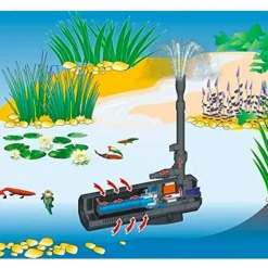 Filtre bassin avec UV et pompe, SUNSUN BASSIN CUP-139