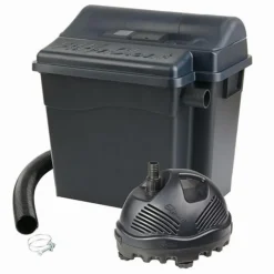 Filtre bassin avec UV et pompe, plastique durable, UBBINK, modèle FiltraClear 4500 PlusSet