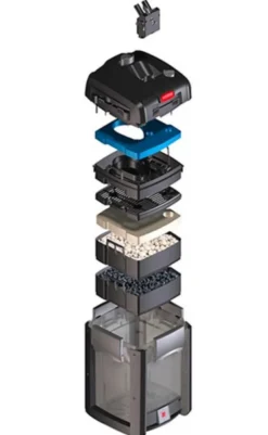 Filtre d'aquarium thermique, capacité jusqu'à 250L, EHEIM professionel 4+