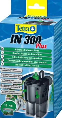 Filtre interne aquarium, capacité jusqu'à 40L, TETRA IN 300 Plus
