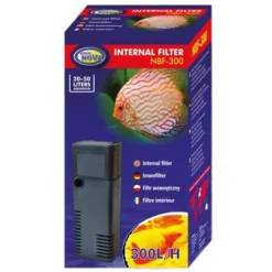 Filtre interne aquarium jusqu'à 50L, AQUA NOVA, modèle NBF-300