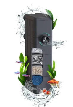 Filtre interne pour aquarium jusqu'à 150 litres Bio Filter 600 coloris noir Aquatlantis