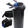 Filtre pression premium avec UV et pompe, pour bassin - SUNSUN CPF-15000