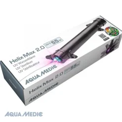 Filtre UV aquarium, efficacité maximale, AQUA MEDIC Helix Max 2.0 - 55W