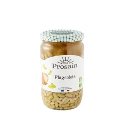 Flageolets bio en bocal de 660 g