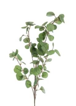 Fleur artificielle en papier tige Eucalyptus coloris vert - H 88 cm