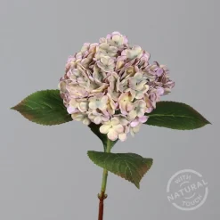 Fleur artificielle Hortensia mauve – 52 cm