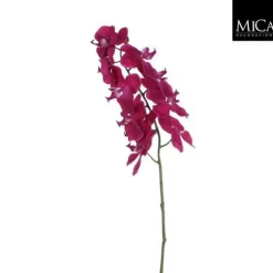 Fleur artificielle Phalaénopsis coloris violet - 71 cm