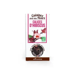 Fleurs à croquer calices d’hibiscus bio Aromandise - 80 g