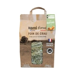 Foin de Crau pour lapin, cochon d'Inde et autres animaux Hamiform - 8,5 L