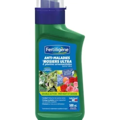 Fongicide sulfultra anti-maladies rosiers ultra Fertiligène - 500 ml