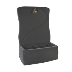 Fontaine murale en pierre reconstituée coloris anthracite Hairie Grandon - 100 cm