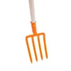 Fourche à bêcher orange