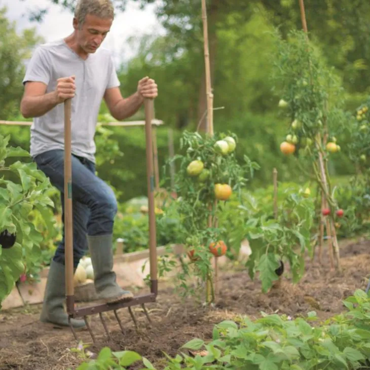 Fourche écologique à 4 dents botanic® - 130 cm