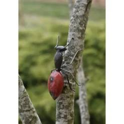 Fourmi rouge en métal recyclé Chouette & Co moyen modèle