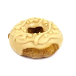 Friandise à mâcher pour chien en vrac donut au poulet et à la noix de coco Bubimex – Ø 7 cm – Prix à la pièce