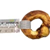 Friandise à mâcher pour chien en vrac donut de collagène au saumon Bubimex – Ø 8 cm – Prix à la pièce