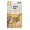 Friandise en crème pour chat poulet et fromage Bubimex Creamy x 4 - 60 g