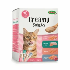 Friandise en crème pour chat Multipack Bubimex Creamy x 20 - 300 g