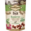 Friandise pour chat snack croquant au canard Carnilove - 50 g
