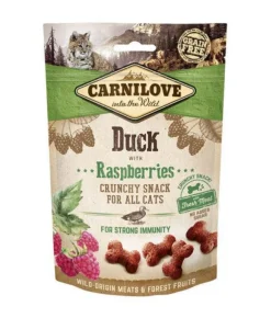 Friandise pour chat snack croquant au canard Carnilove - 50 g