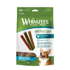 Friandise pour chien Whimzees Stix S en sachet de 420 gr
