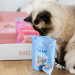 Friandises pour chat tendres bouchées calme Marly & Dan - 40 g
