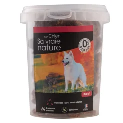 Friandises pour chien 100% viande de boeuf séchée Sa vraie nature - 150 g
