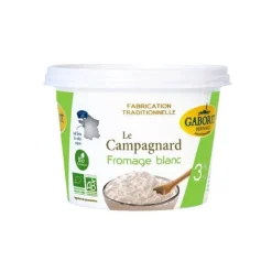 Fromage blanc 3% campagnard Gaborit - 500 g