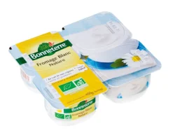 Fromage blanc nature Bonneterre 4 x 100 g