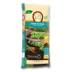 Fumier de cheval or brun - 15 kg