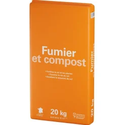 Fumier et compost vert - 20 kg