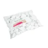 Galets de marbre blanc de Carrare calibre 40 à 60 mm en sac de 10 kg