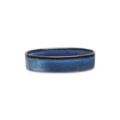 Gamelle pour chat en grès coloris bleu nuit Reactive Glaze Scruffs - 13 x 13 x 3 cm