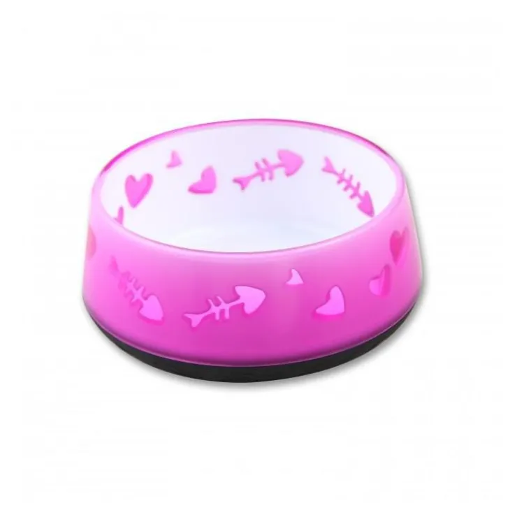 Gamelle pour chat rose - 300 ml