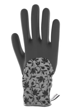 Gant Plantation motifs fleuris Blackfox Gris