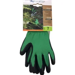 Gants de jardinage Aubépine coloris vert en latex