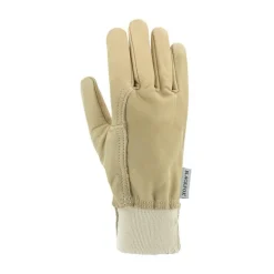 Gants de jardinage Erable coloris beige en cuir