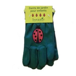 Gants de jardinage pour enfant motif coccinelle