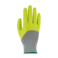 Gants de jardinage pour plantation coloris vert