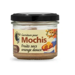 Garniture pour mochis fruits Secs et orange douce Autour du Riz - 100 g