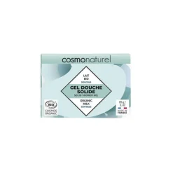 Gel douche solide bio Cosmo Naturel lait - 85 g