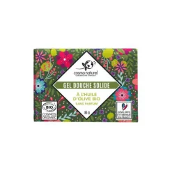 Gel douche solide Huile d’olive Etui 85 g vert