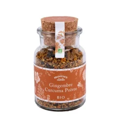 Gingembre bio curcuma poivre Provence d’Antan - 65 g